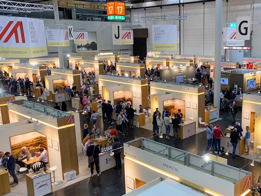 Österreich-Halle auf der ProWein Düsseldorf