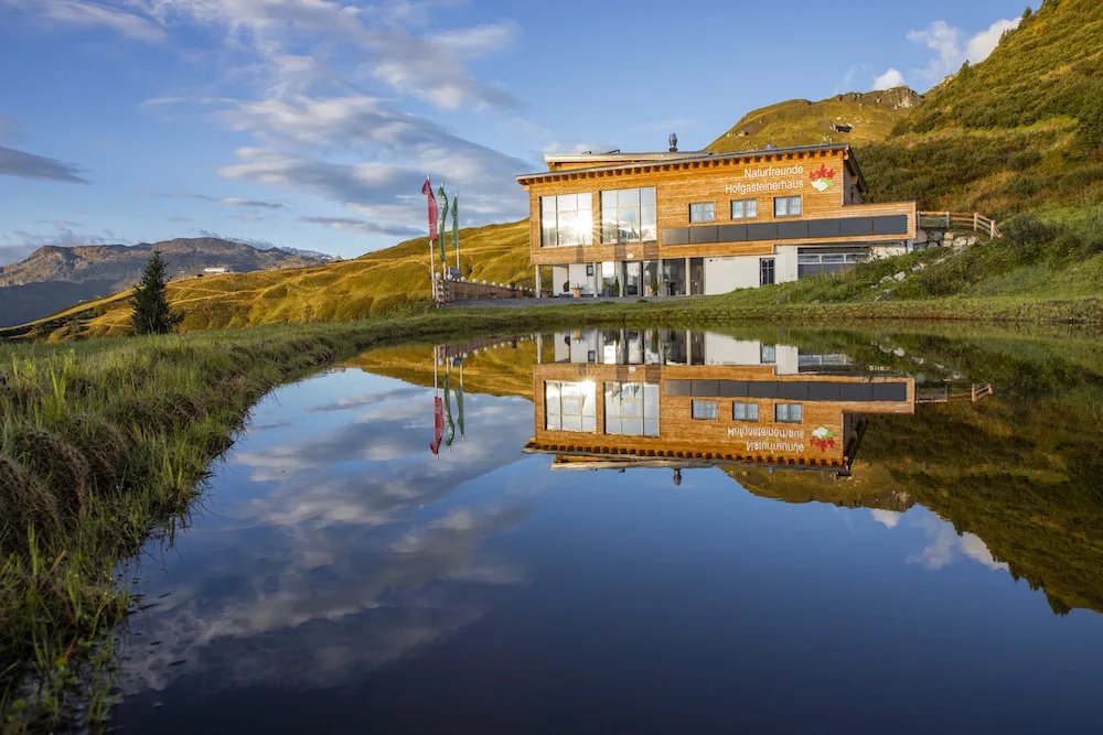 Umweltzeichen Naturfreunde Hofgasteinerhaus in Salzburg