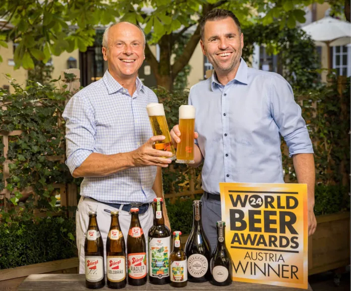 World Beer Awards 2024 Stiegl Brauerei Christian Pöpperl Markus Trinker