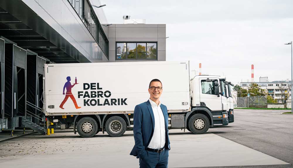 Nachhaltigkeit und Innovation Stefan Wolf, Leitung Logistik Del Fabro Kolarik GmbH