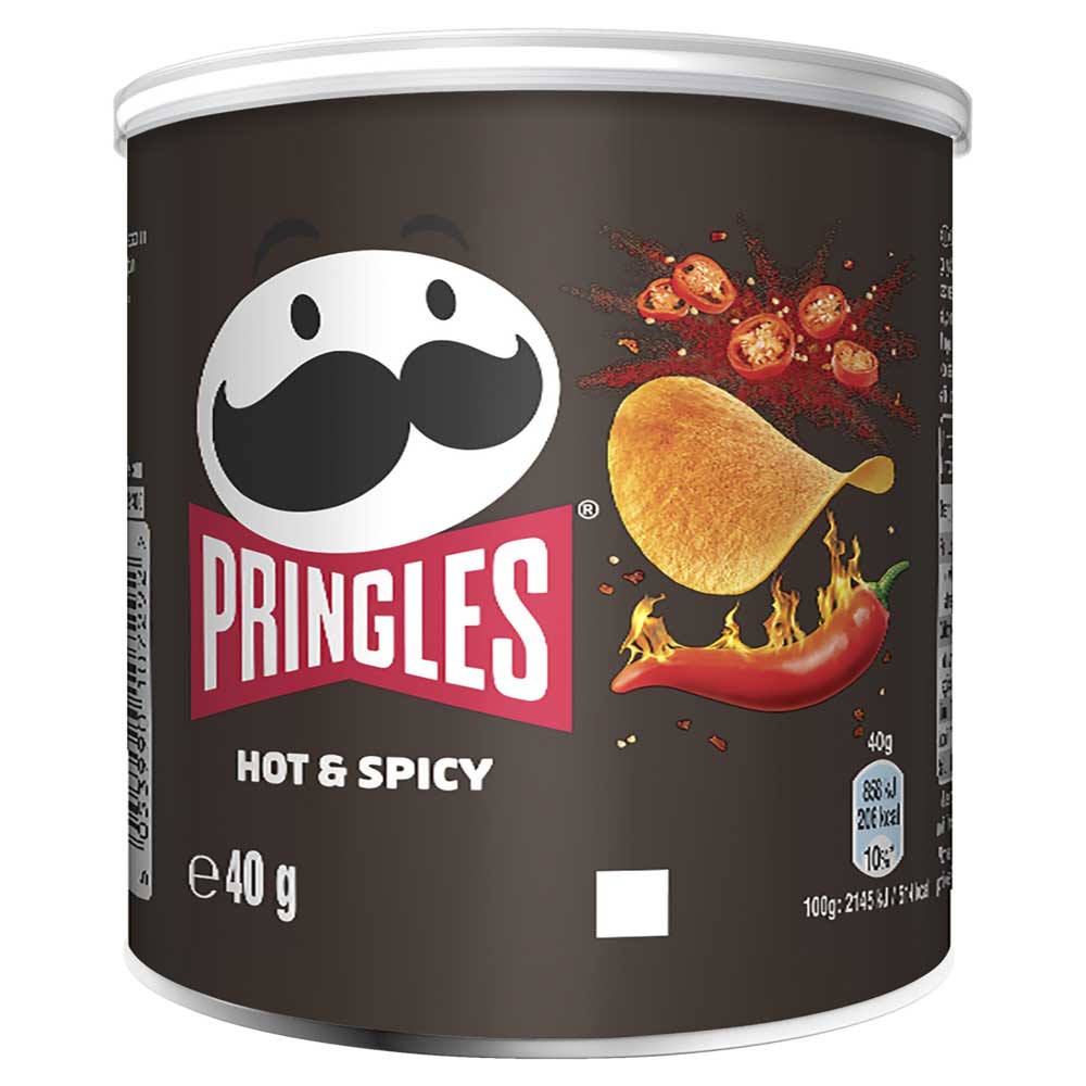 Pringles – Knuspriger Genuss jederzeit & überall! - Promotion - HotSpicy 40g