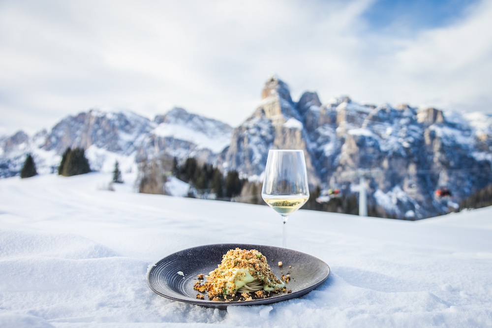 Alta Badia Gourmet Skisafari Massimiliano Alajmo Simone Cantafio Peppe Guida Cristian Fagone Giancarlo Morelli