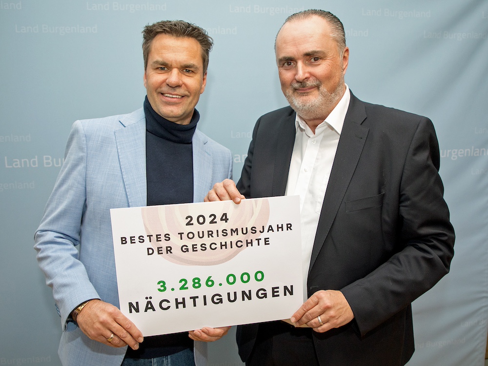 Burgenland Tourismus 2024 Hans Peter Doskozil Didi Tunkel